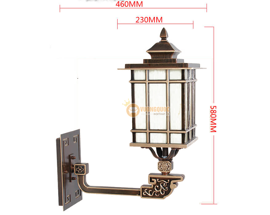 Đèn tường hình hộp cao cấp ROL190-12